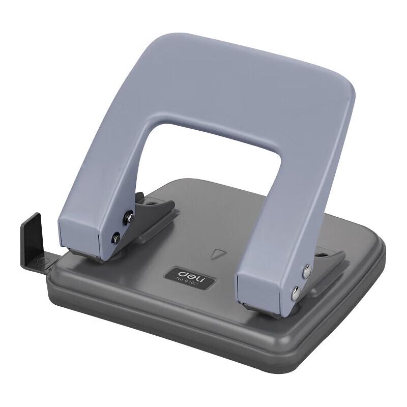 Deli 20-Page Two-Hole Puncher with Ruler