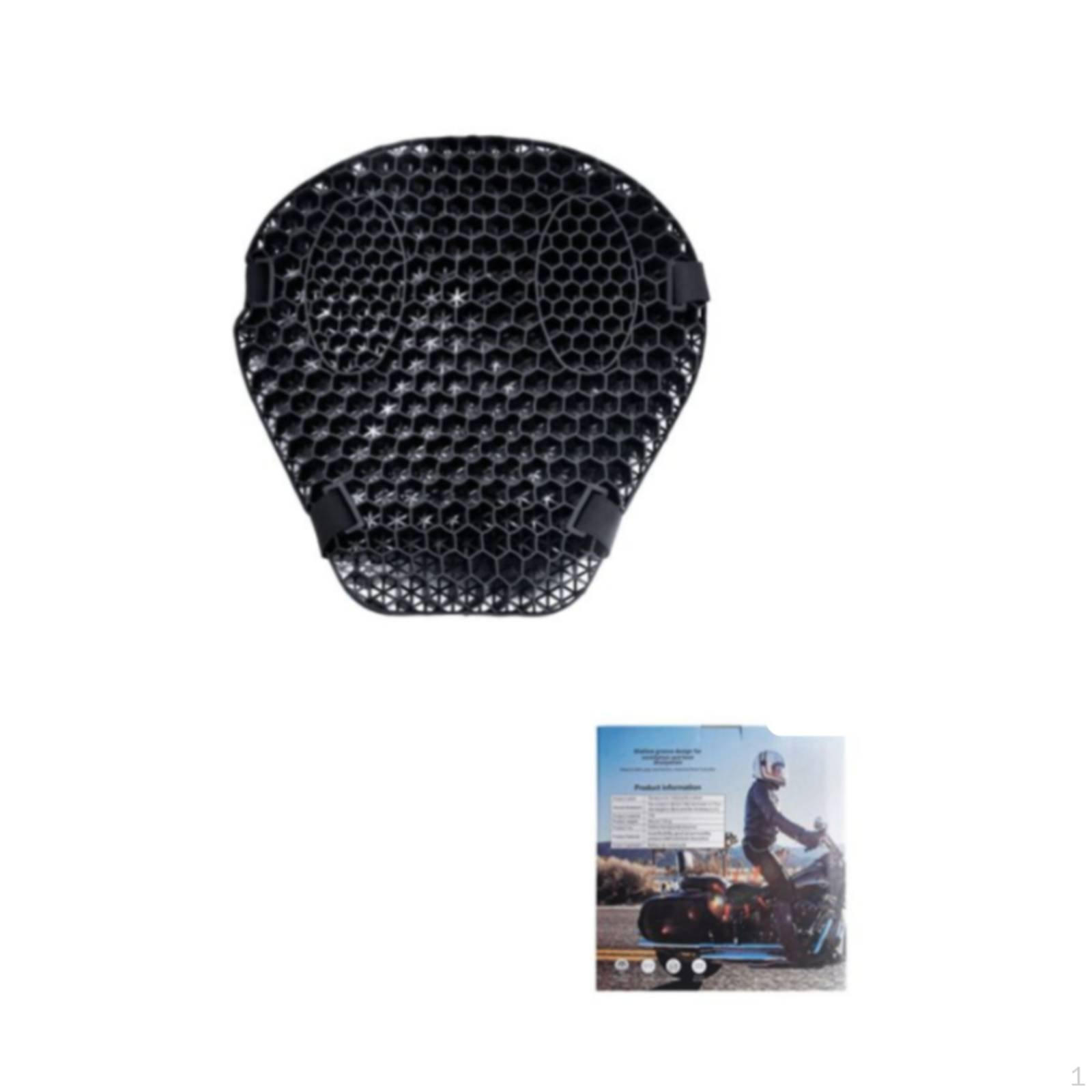 Honeycomb Gel Seat Cushion Waterproof Motorcycle FourSeason Pressure