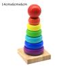 Montessori Wooden Rattles For Baby Crib Toys Baby Rattle Educational Musical Wooden Toys Children Development Games Wood Puzzles