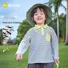 Dudu House Kids' Cotton Polo Shirt: 2026 Long-Sleeve T-Shirt for Boys & Girls