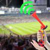 Bocina de Aire de Mano con Voz Fuerte Bocina para Partido de Fútbol Bocina Portátil con Bomba de Aire para Deportes Náuticos Eventos Deportivos Fiestas de Cumpleaños
