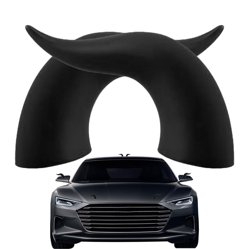 Car Roof Dragon Horn 2 Pieces Dragon Horn Car Exterior Modification Vehicle Roof Decoration For SUVs RVs Trucks Road Trips