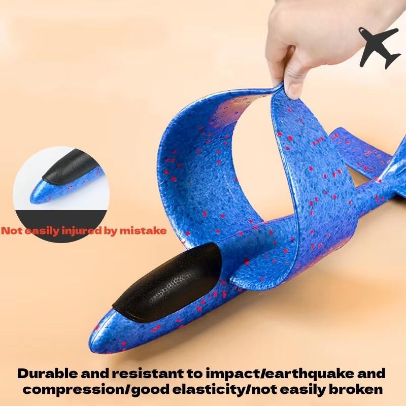 3Pcs 35Cm Children Hand Throw Flying Glider Planes Toy Kids Foam Aeroplane Model Children Outdoor Fun Toys Hot Whells Toy Plane