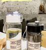 Water Bottle Internet Celebrity Simple Easy Cup Small Fragrant Wind with Sticker Unprinted Flat Cup Smoke Gray Black Portable Water Cup