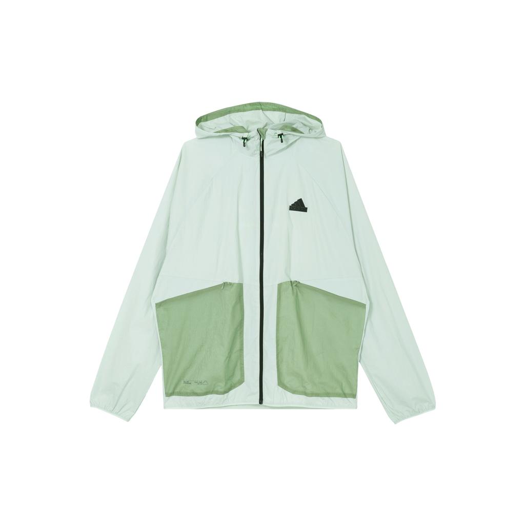 Adidas TH Lightweight Woven Jacket With Sun Protection UPF50+ And Water-Resistant Men Jackets Linen-Green JI8660
