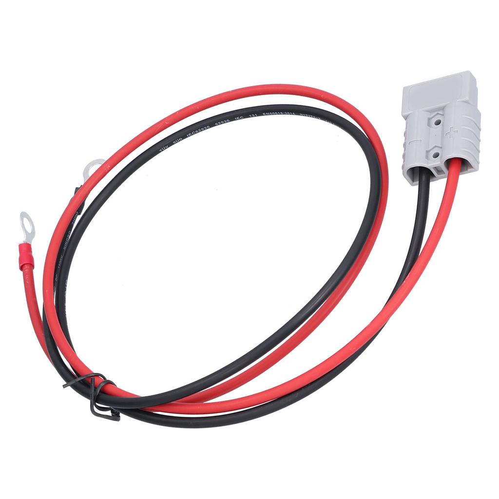 1m 50A 600V Wear Resistance Extension Cable To Connect 2.5mm² and M8 Terminal Bolts