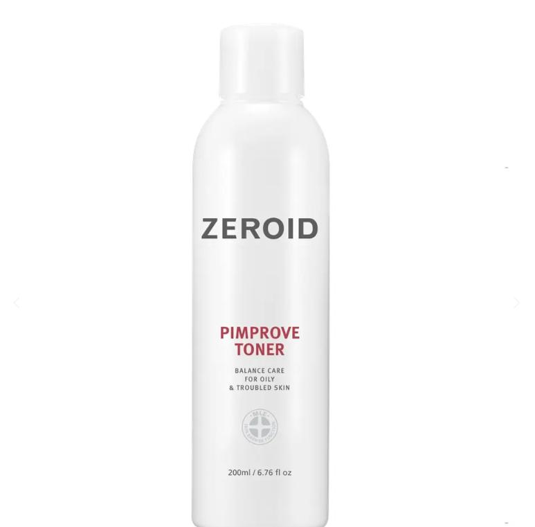 Zeroid Pimprove Toner 200ml Sensitive Acne-Prone Skin Soothing Toner