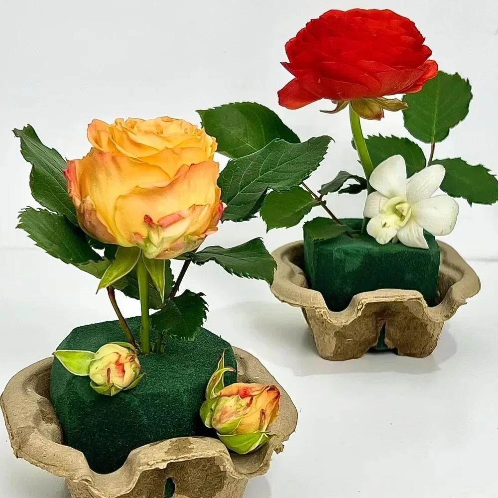 Floral Foam Bricks Cutable Absorbent Fresh Flower Moisturizing Sponge Block Dry Wet Florist Sponge Bricks Wedding Party Decor