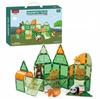 Magnetic Blocks Mega Tiles Creative Construction Zoo Jungle 50 Pieces