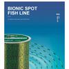 120M Ligne de Pêche Colorée Super Invisible Mouchetée Ligne Monofilament Mouchetée Enduite Fluorocarbone Ligne de Pêche à la Carpe Pesca