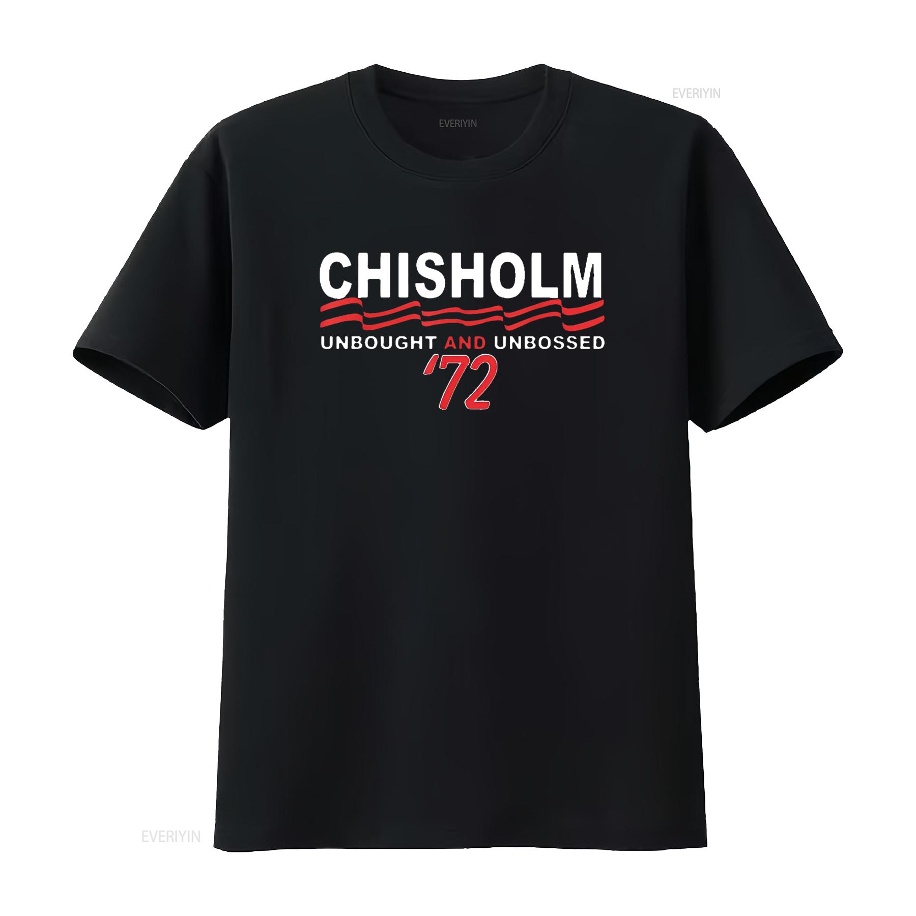 

Mens Shirley Chisholm 1972 Presidential Election T Shirt Black Medium vintage Washed Casual graphic Unisex Soft fashion 4XL
