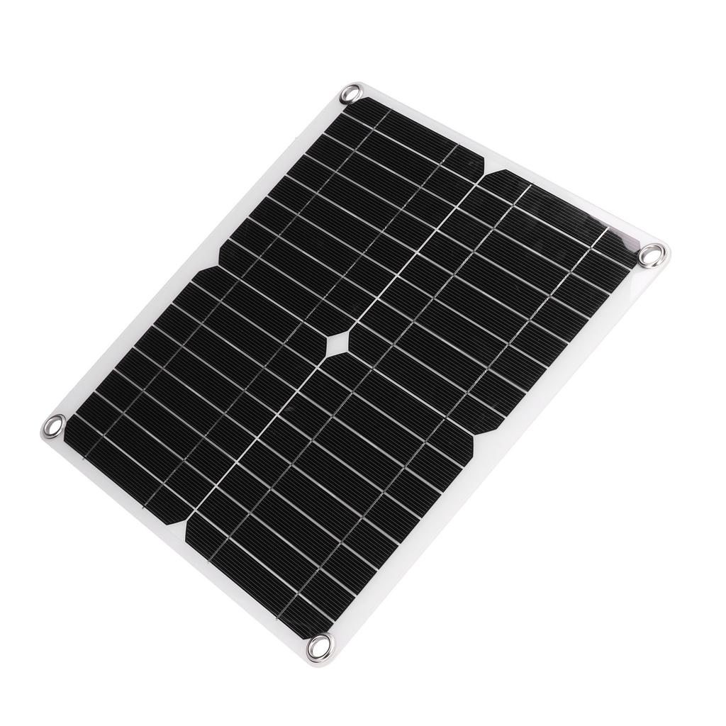 40W 18V Flexible Solar Panel Kit Monocrystalline Silicon Solar Charger Module IP65 Waterproof