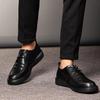 Fashion Men's Casual Leather Shoes High Quality Cowhide Dress Shoes Business Leather Shoe Comfort Slip-on Loafers Soft Leather Men Shoes