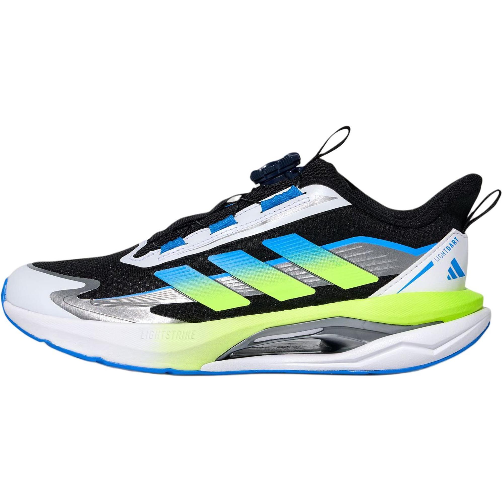 

Adidas Lightdart Habu Lightning Dart Running Jump All-Around Test Comfortable Fit Low-Top Kids Running Shoes Kids sneaker Black Blue KH5657 34