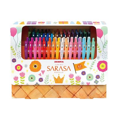 Zebra Sarasa Clip Gel Ballpoint Pen 20th Anniversary Set 0.5mm 47-Color JJ15-20TH47-47C
