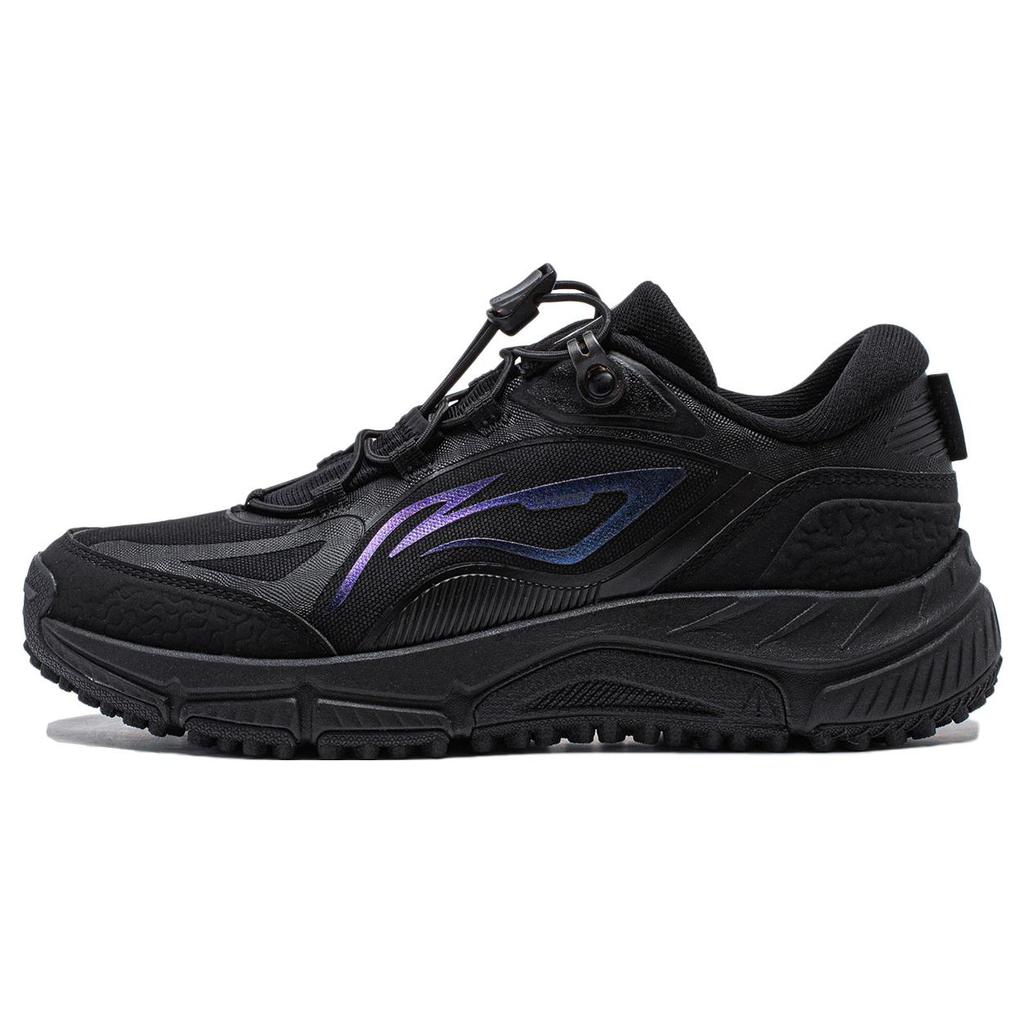 New LiNing Yijie Slip Resistant Low Top Running Shoes Women's Black ARNT010-1