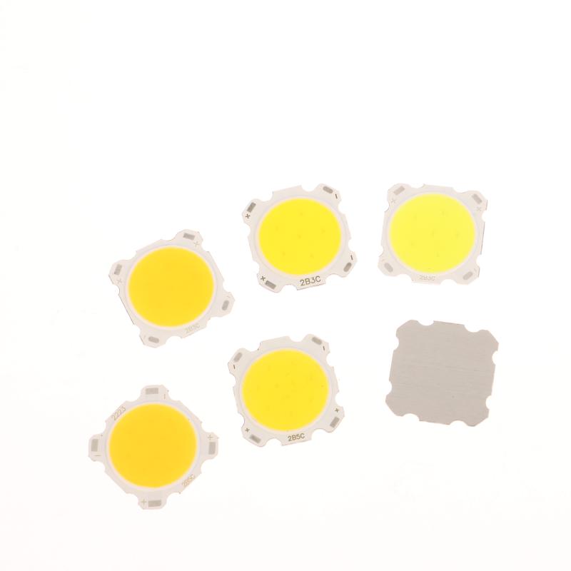 10ks LED čipů 3W 5W 7W 10W LED zdrojový čip Vysoce výkonná LED COB Boční žárovka Světlo Lampa Reflektor Stropní svítidlo Světla