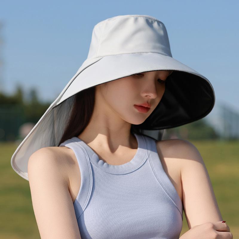 

Солнцезащитная шляпа для женщин, уличное снаряжение, большой карниз, защита от ультрафиолета, ветрозащитная альпинистская шляпа, пляжная шляпа для путешествий One size светло-серый