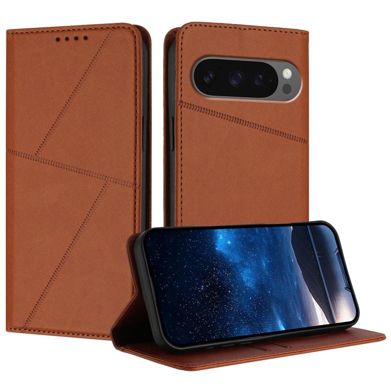 Magnetischer Klapp-Portemonnaie-Halter Leder-Handyhülle für Google Pixel 10 Pro XL 9 9A 8 8A 7 7A 6 6A Stoßfeste Geldbörse Kartenhülle Coque