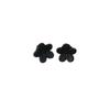 Princess Style Plum Blossom Black Hair Clip for Women - Perfect for Flyaway Hair, Bangs, Forehead, and Hair Roots.