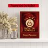 Galatasaray Personalized Text Diamond Painting Round Diamond Mosaic Rhinestones Diamond Embroidery Craft Kit Wall Decor Without Frame
