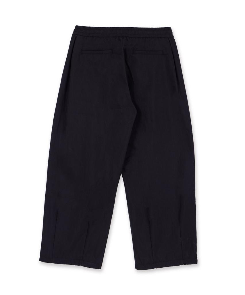 MAKEITTO Double-Pleat Wide Balloon Pants_Black