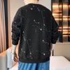 Round Neck Sweatshirt Autumn Men's Bottoming Top New Fashion Loose Long-sleeved T-shirt Outer Wear Autumn New Style