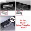 For Chery Jetour Traveller 2024 2025 Accessories Car Under Seat Floor Air AC Conditioning Vent Outlet Vent Dust Cover Protection