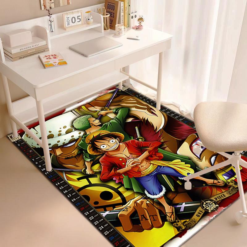 Starring the Japanese Cartoon ONE PIECE Monkey D. Luffy Carpet Is Suitable for Living Room and Bedroom Doormats Office Balcony Decorative Carpet V20