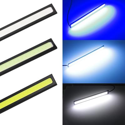 17cm Światło do jazdy dziennej COB DRL LED Lampa samochodowa Światła zewnętrzne Auto Wodoodporne Stylizacja Lampa DRL