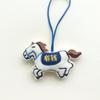 Bag Pendant Cartoon Horse Doll Hanging Ornament Horse Zodiac Brooch Bags Keys Accessory Statement Gift