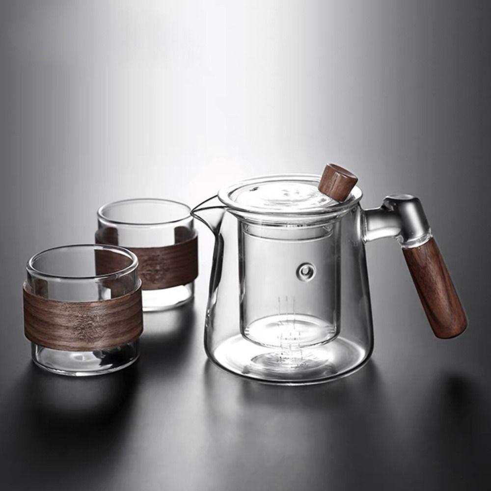 Large Capacity Kung Fu Tea Set Creative Lazy Kungfu Drip Teapot Tea Pot with Infusers  Household