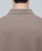 Musinsa Standard Slit Neck Pique Polo Shirt [Mocha]