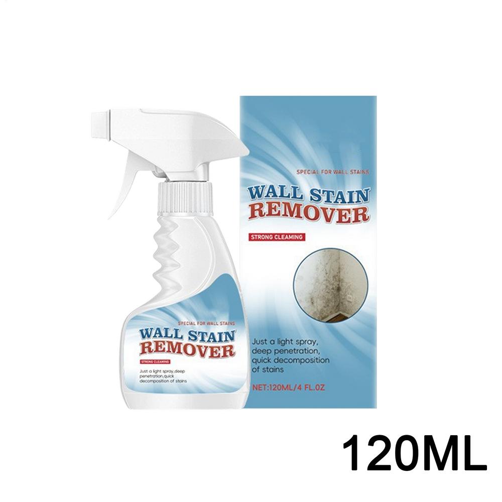 Mould Removal Spray Prevents Mould Regrowth 120ml/500ml Wall Stain Remover Bathroom Wall Mildew Cleaner Stain Spray Remover