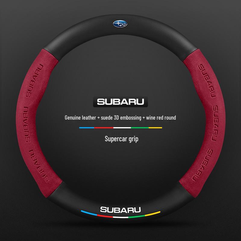 Κάλυμμα Τιμονιού για Subaru: Forester, Outback, Legacy, Impreza, XV/WRX/BRZ - Κάλυμμα Λαβής από Ανθρακονήματα