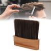 Professional Barber Neck Duster Brush Soft Nylon Hair Wodden Handle Hair Sweeping Cleaning Brush