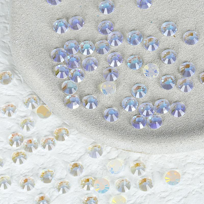 Neue Farbe Phantom Lila Aurora Ab Nail Art Strassstein Mehrere Größen Optional 1440 Abgepackt Pujiang Flachboden-Diamant