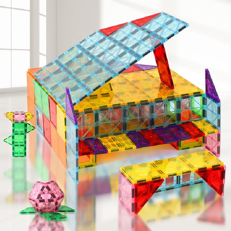 Building Blocks Magnetic Stem Learning Toy 2d 3d Children Toy Gift Creativity