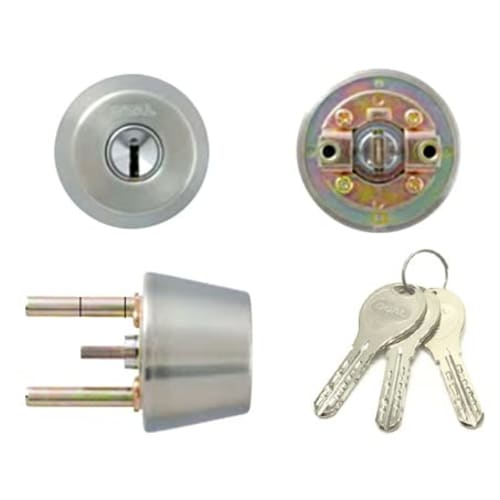 GOAL (GCY241) V-TX 37-30 11 Sill Silver V18 Cylinder with 3 Keys