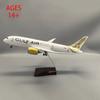 1/130 Scale 47cm Plane Model B787 Series Aircraft Replicates The Aircraft Resin Cast Aircraft With Stand For Aviation Enthusiast