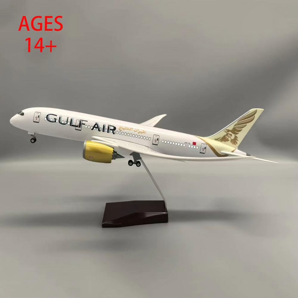 1/130 Scale 47cm Plane Model B787 Series Aircraft Replicates The Aircraft Resin Cast Aircraft With Stand For Aviation Enthusiast