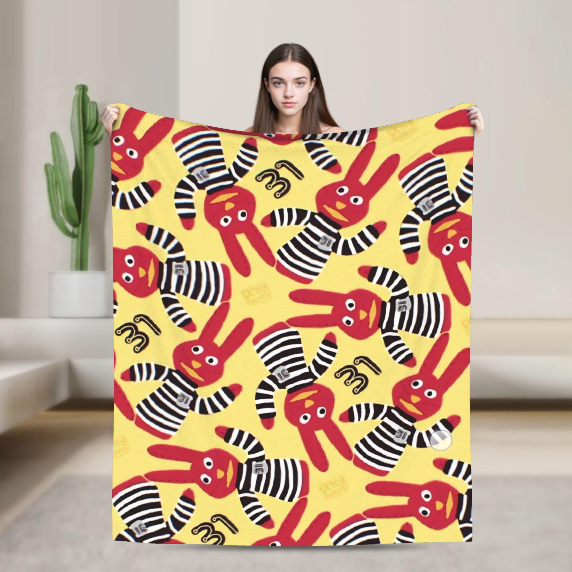 

31 Minutos Juan Carlos Bodoque Super Soft Blanket Plush Throw Blanket Aesthetic Couch Chair Flannel Bedspread Sofa Bed Cover 75x90cm