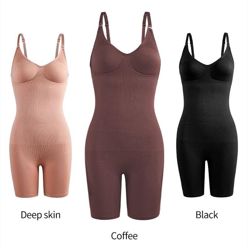 Seamless Women Waist Trainer Bodysuit Butt Lifter Shapewear Rompers Corrective Underwear Corset Body Shaper