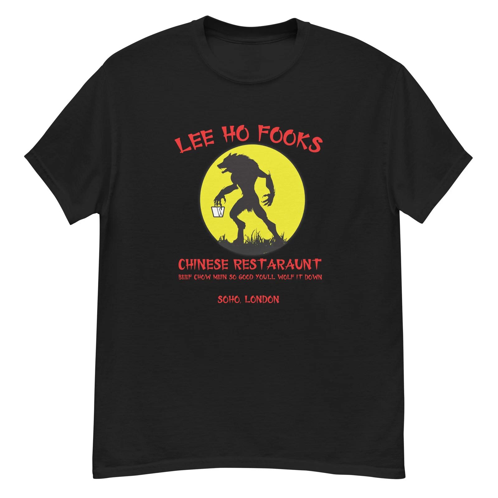 wereolves of london shirt 80s shirt chinese food lee ho fooks shirt M