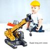 Lifting Cranes Toy 360 Degree Rotating Base Adjustable Long Arm Retractable