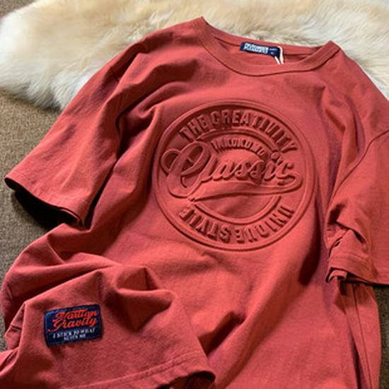 Summer 2025 Pure Cotton Round Neck Mid-Length T-Shirt Dress with Fake Pocket for Women.