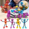 Creative Twistable Wire Robot Toy Poseable Fun Gag Gift For Kids Adults Stress Relief Fidget Toy Unique Home Desk Decoration