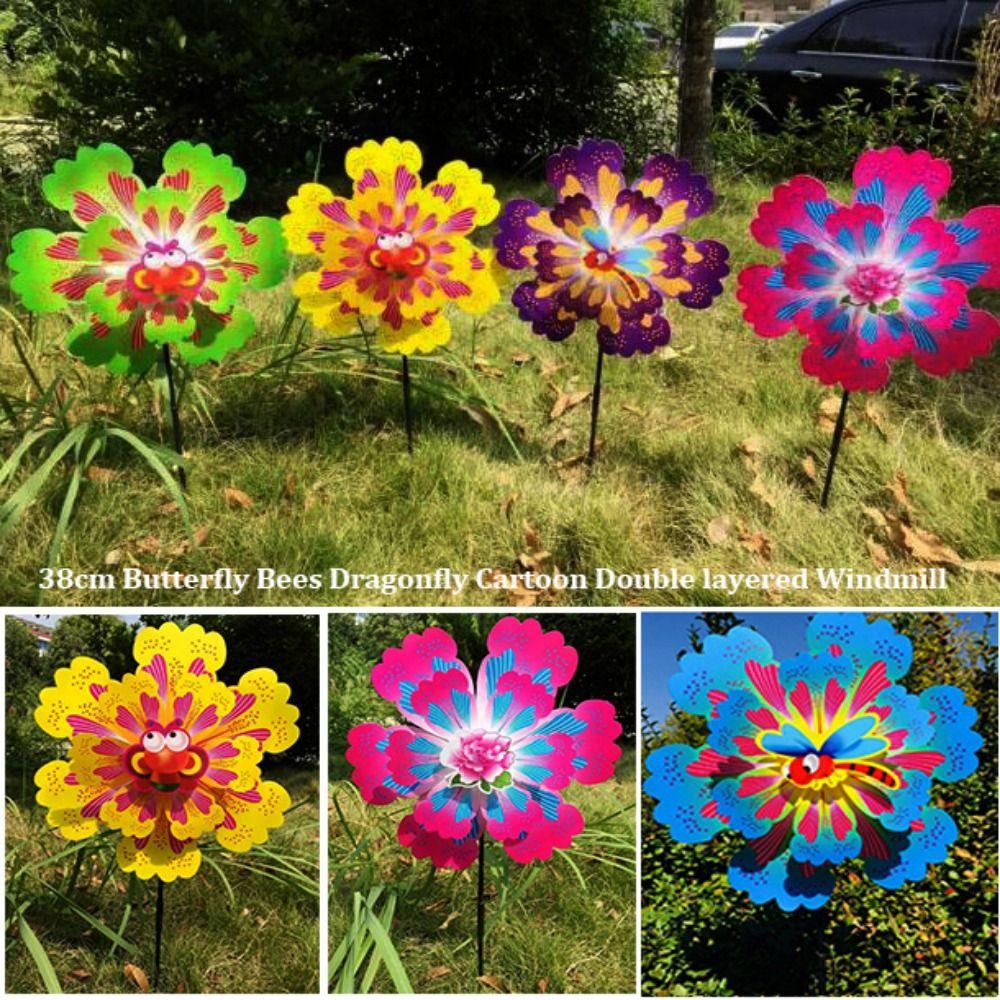 Colorful Cartoon Colorful Traditional Windmill  Outdoor Party Picnic Decor