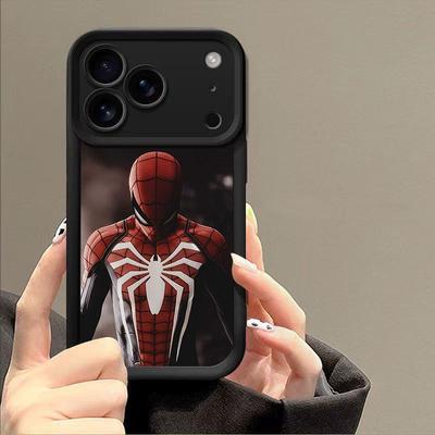 Funda de Teléfono Anticaídas de Spider-Man para Modelos de iPhone 17 Pro/Max