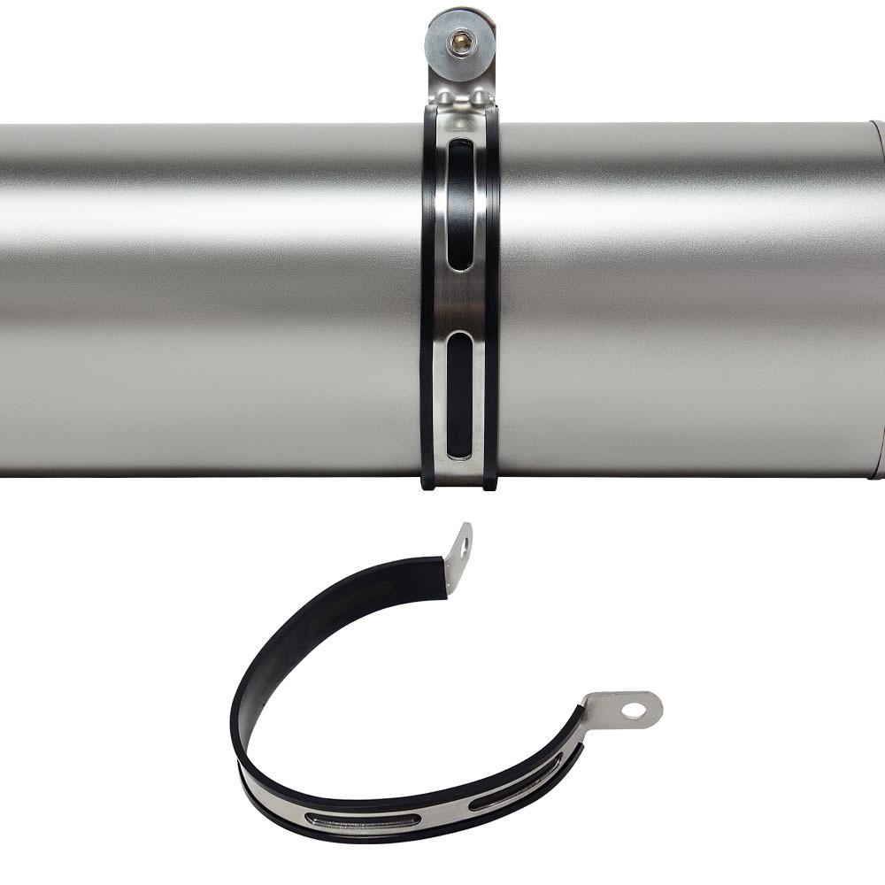 Phoenix Stainless Steel 51MM Tail Section Exhaust for Motorcycle/Scooter Modification